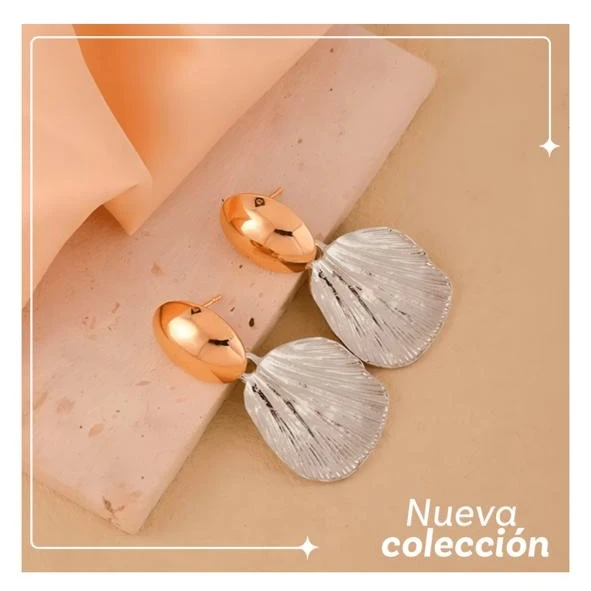 Pendientes de concha 