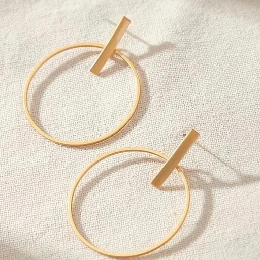 Pendientes de Gota de Circulo